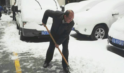 初雪 我們在行動